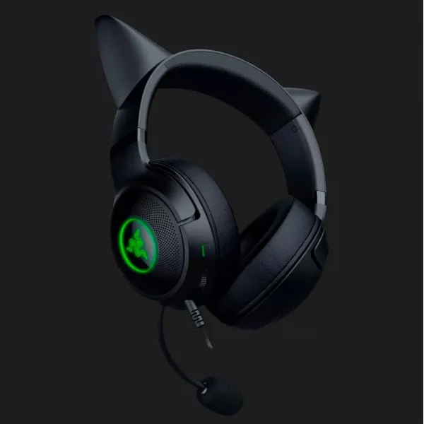 Ігрова гарнітура RAZER Kraken Kitty V2 (Black) (RZ04-04730100-R3M1) (UA)