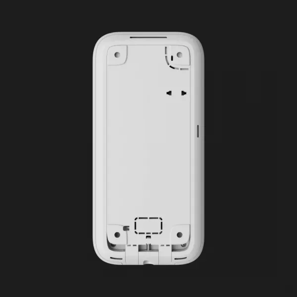 Клавіатура Ajax KeyPad TouchScreen з сенсорним дисплеєм (White)