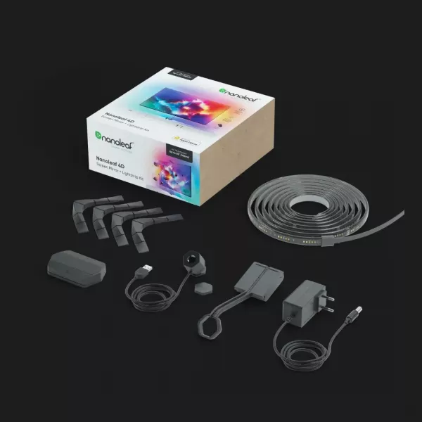 Набір Ambilight підсвічування Nanoleaf 4D Screen Mirror + Lightstrip Kit, 85