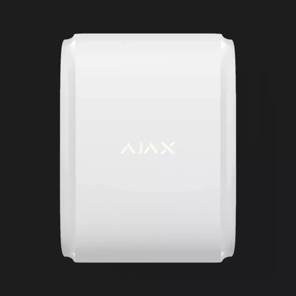 Датчик руху вуличний Ajax DualCurtain Outdoor, Jeweler, бездротовий (White)