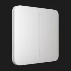 Вимикач двоклавішний Ajax LightSwitch (White)