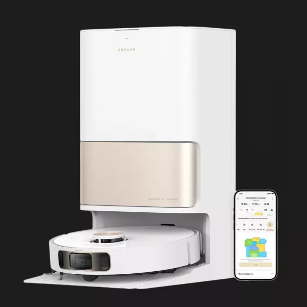 Робот-пилосос з вологим прибиранням Dreame Bot L10S PRO Ultra Heat (White)
