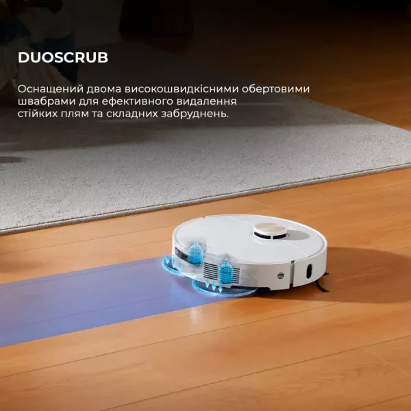 Робот-пилосос з вологим прибиранням Dreame Bot L10S PRO Ultra Heat (White)