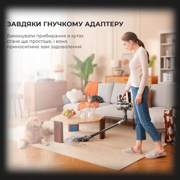 Пилосос Dreame Cordless Vacuum Cleaner R20 (Gray)