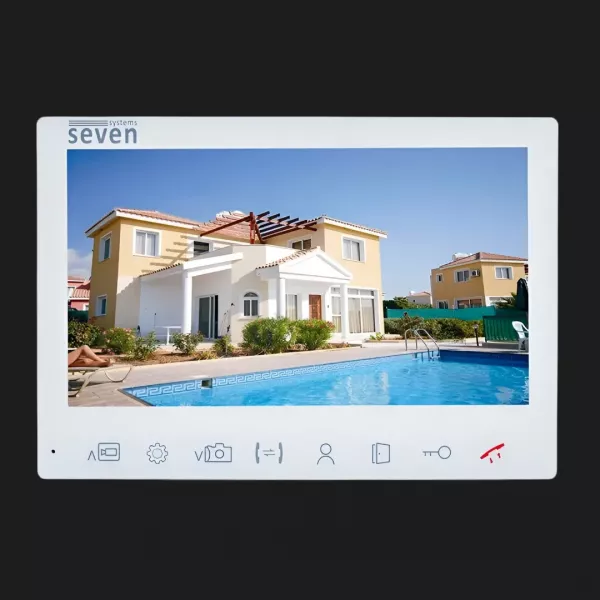 Відеодомофон SEVEN DP-7575FHD - IPS (White)