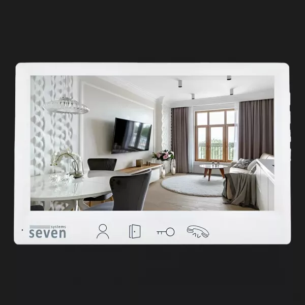 Відеодомофон SEVEN DP-7571FHD (White)
