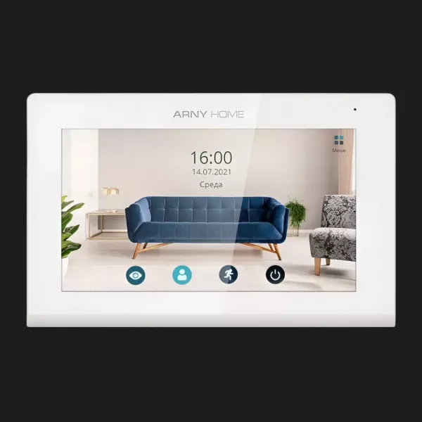Відеодомофон Arny AVD-742A 2MPX Wi-Fi (White)