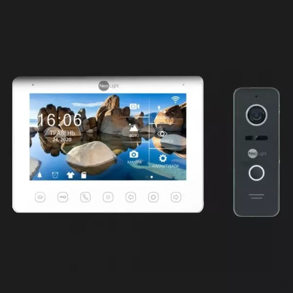 Комплект відеодомофону Neolight NeoKIT HD + (Black)