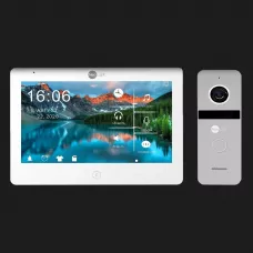 Комплект відеодомофону Neolight Mezzo HD WiFi / Solo FHD (Silver)