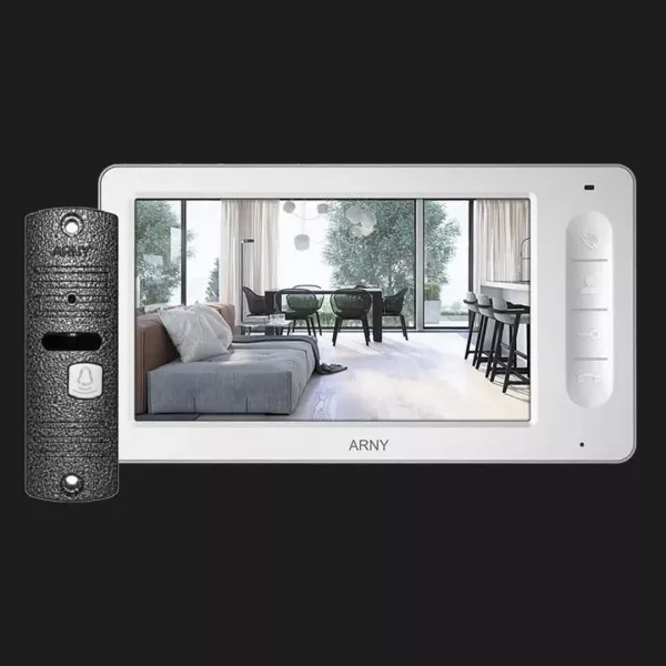Комплект відеодомофону Arny AVD-7006 (White/Grey)