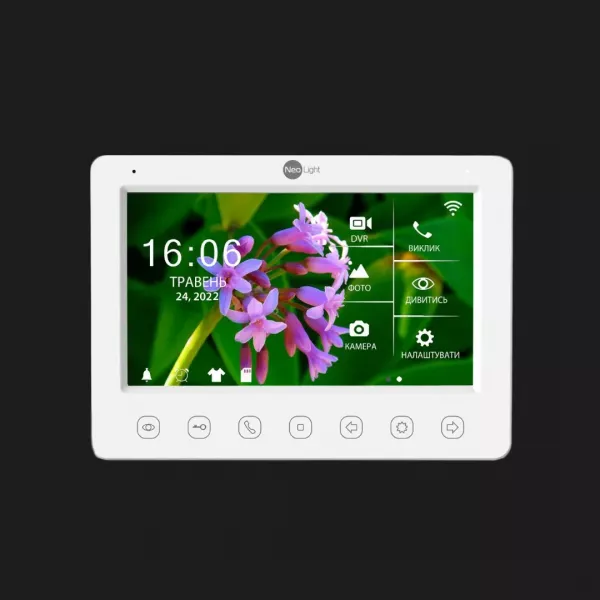 Відеодомофон Neolight Kappa + HD WF (White)