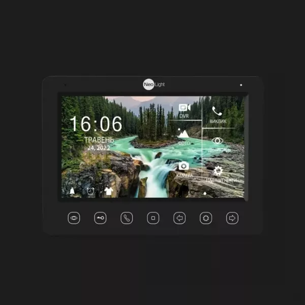 Відеодомофон Neolight Kappa + HD WF (Black)