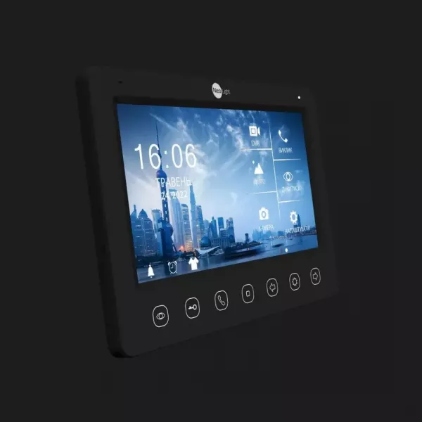 Відеодомофон Neolight Kappa + HD WF (Black)