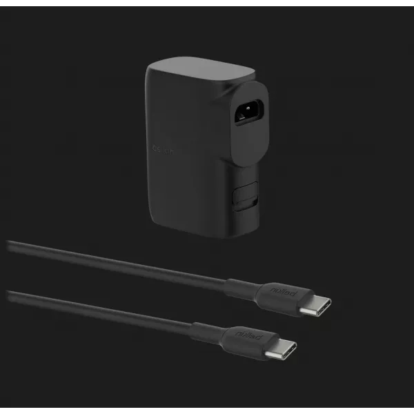 Зарядний пристрій Belkin 25W + Power Bank, USB-A/USB-C (5000mAh) (Black)
