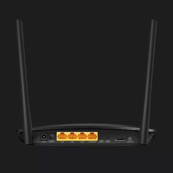 Маршрутизатор TP-LINK TL-MR6400 N300, 4G/LTE (Black)
