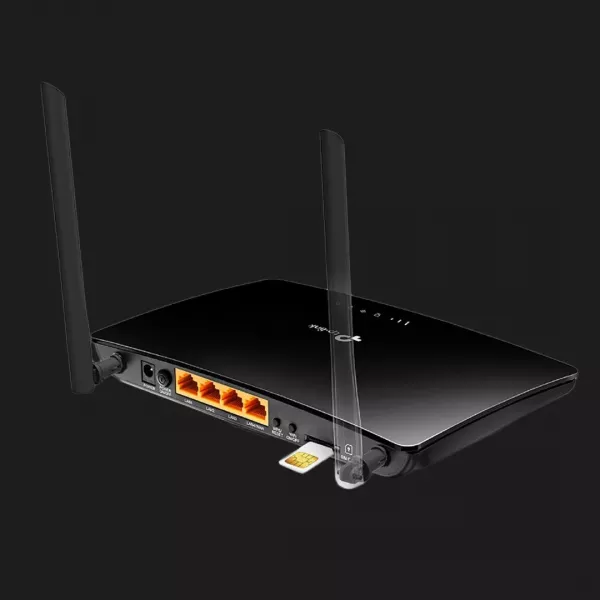 Маршрутизатор TP-LINK TL-MR6400 N300, 4G/LTE (Black)