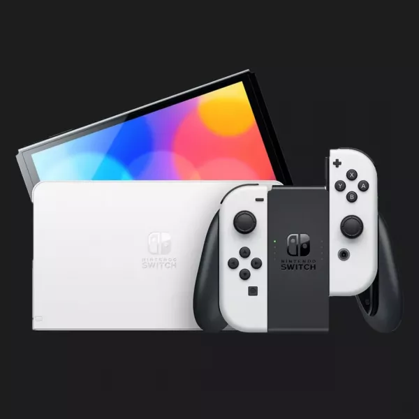 Ігрова приставка Nintendo Switch OLED (White) (UA)