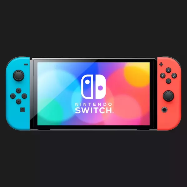 Ігрова приставка Nintendo Switch OLED (Neon Blue/Red) (UA)