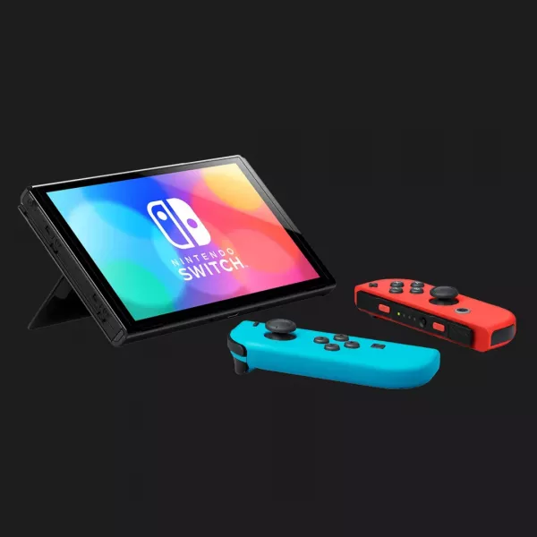Ігрова приставка Nintendo Switch OLED (Neon Blue/Red) (UA)