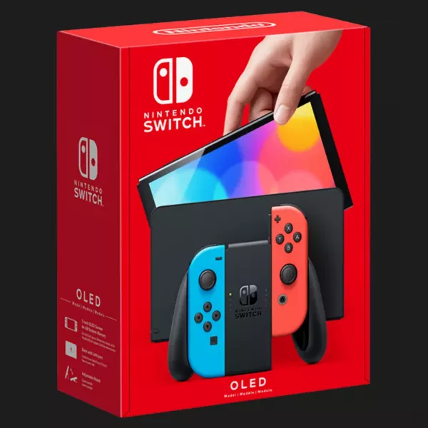 Ігрова приставка Nintendo Switch OLED (Neon Blue/Red) (UA)