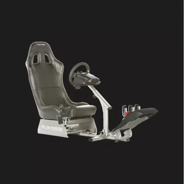 Кокпіт із кріпленням для керма та педалей Playseat Evolution (Black) (UA)
