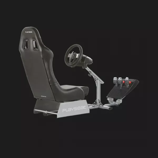Кокпіт із кріпленням для керма та педалей Playseat Evolution (Black) (UA)