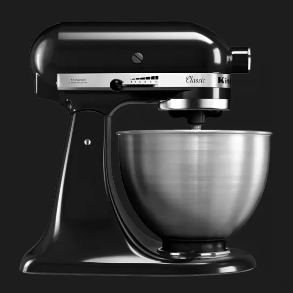 Планетарний міксер KitchenAid CLASSIC 4,3 л з відкидним блоком (Black)