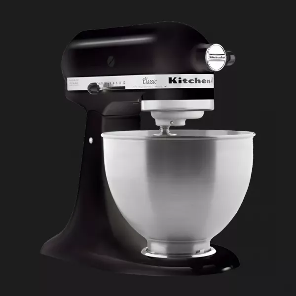 Планетарний міксер KitchenAid CLASSIC 4,3 л з відкидним блоком (Black)