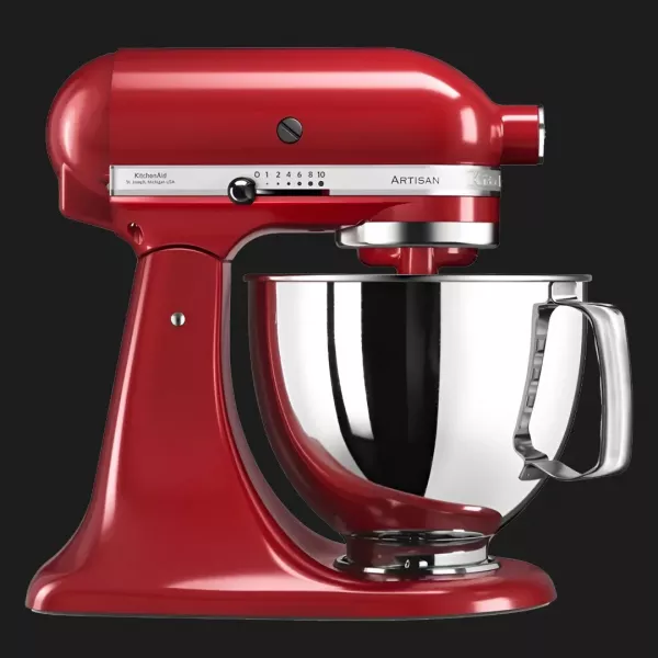 Планетарний міксер KitchenAid Artisan 4,8 л з відкидним блоком (Red)
