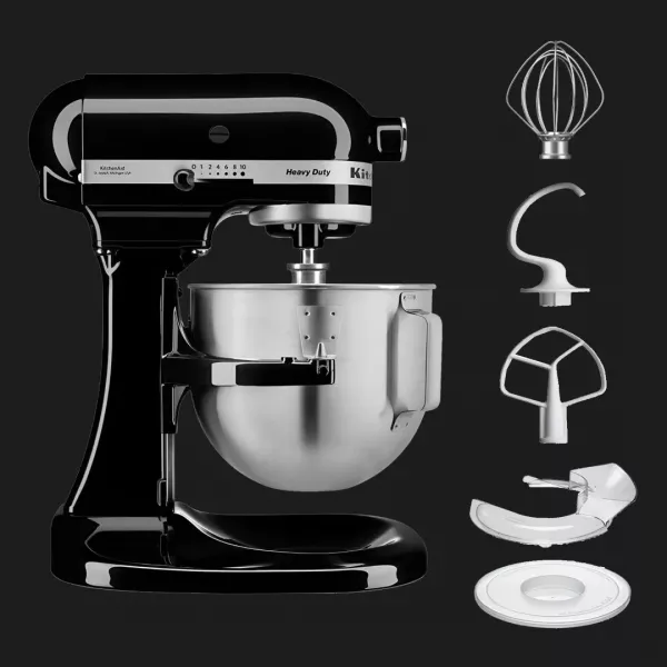 Планетарний міксер KitchenAid Heavy Duty 4,8 л з відкидним блоком (Black)