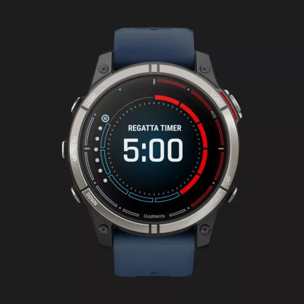 Garmin Quatix 7 Pro AMOLED Edition Marine GPS Smartwatch with Captain Blue Band
