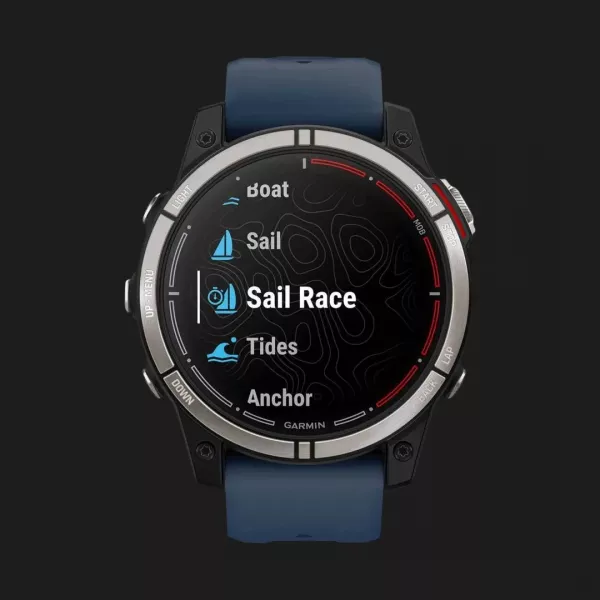 Garmin Quatix 7 Sapphire AMOLED Edition with Captain Blue Band