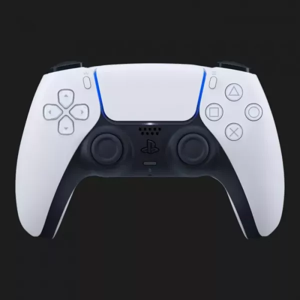 Безпровідний геймпад Sony PlayStation 5 DualSense (White) (UA)