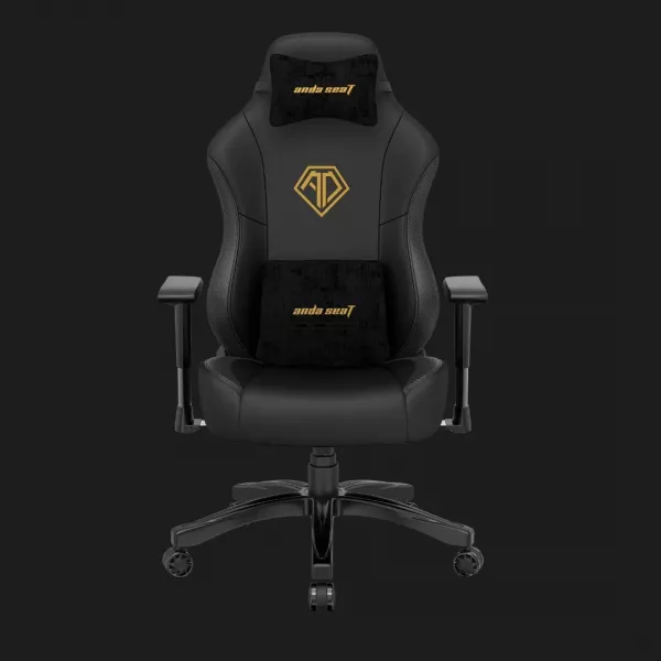 Крісло для геймерів Anda Seat Phantom 3 Size L (Black/Gold) (UA)