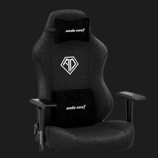 Крісло для геймерів Anda Seat Phantom 3 Size L Fabric (Black) (UA)