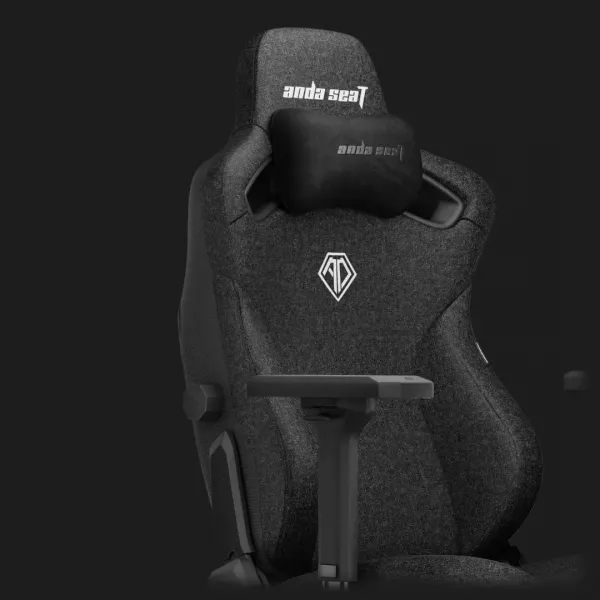 Крісло для геймерів Anda Seat Kaiser 3 Size XL Fabric (Black) (UA)