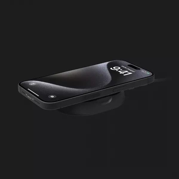 Безпровідна зарядка Belkin 15 Вт Magnetic Stand Qi2 (Black)