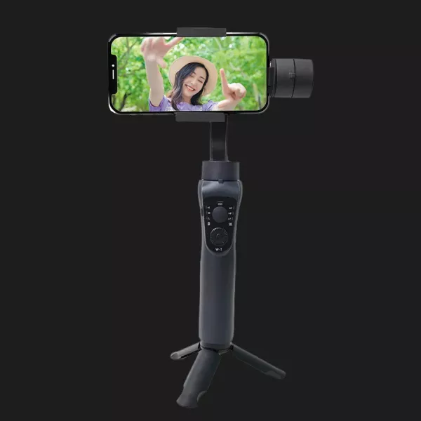 Трипод WiWU 3-Axis Stabilized Gimbal Stick S5B (Black)