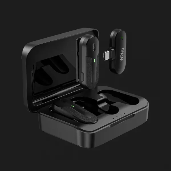 Бездротовий петличний мікрофон WIWU mini Wi-WM002 (with Type-C)