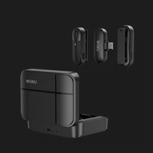 Бездротовий петличний мікрофон WIWU mini Wi-WM002 (with Type-C)