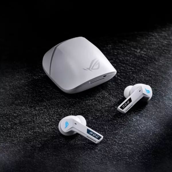 Ігрова гарнітура ASUS ROG Cetra True Wireless SpeedNova (White)