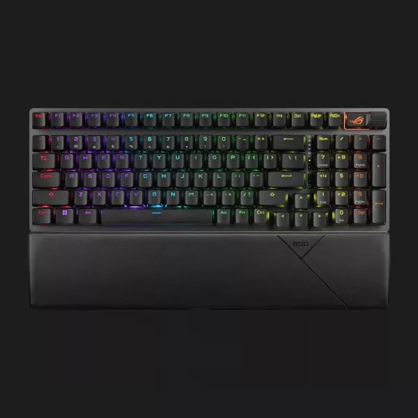 Клавіатура ігрова ASUS ROG Strix Scope II 96 Wireless NX Snow EN PBT (UA)