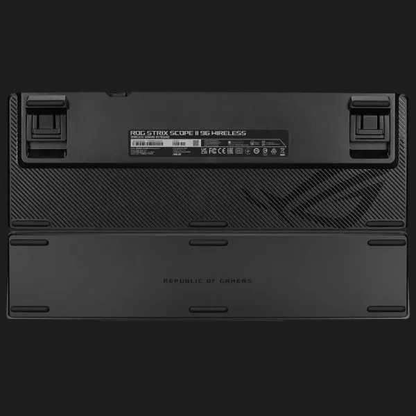 Клавіатура ігрова ASUS ROG Strix Scope II 96 Wireless NX Snow EN PBT (UA)