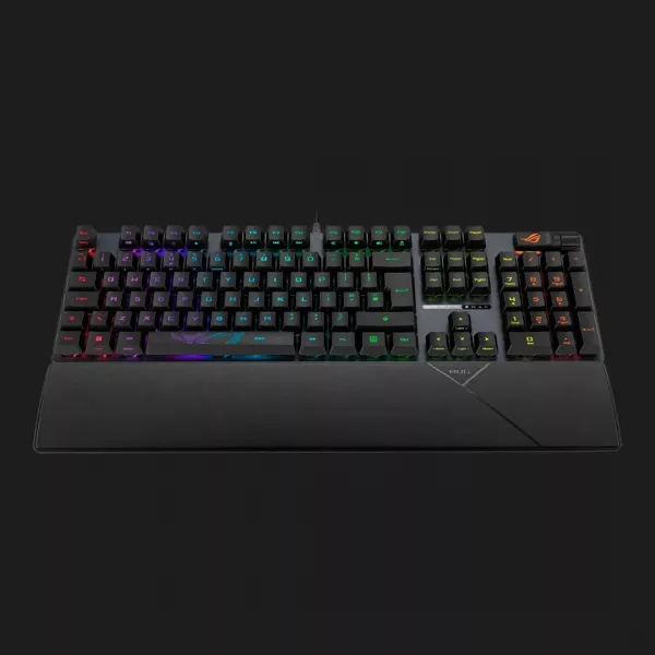 Клавіатура ігрова ASUS ROG Strix Scope II RX Red UKR ABS (UA)
