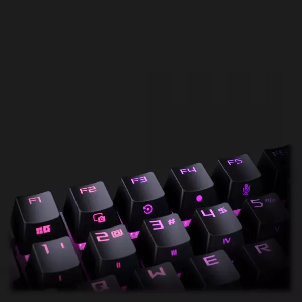 Клавіатура ігрова ASUS ROG Strix Scope II RX Red UKR ABS (UA)