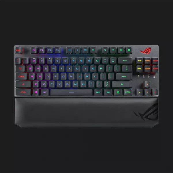 Клавіатура ігрова ASUS ROG Strix Scope RX Red TKL Wireless Deluxe EN PBT (UA)