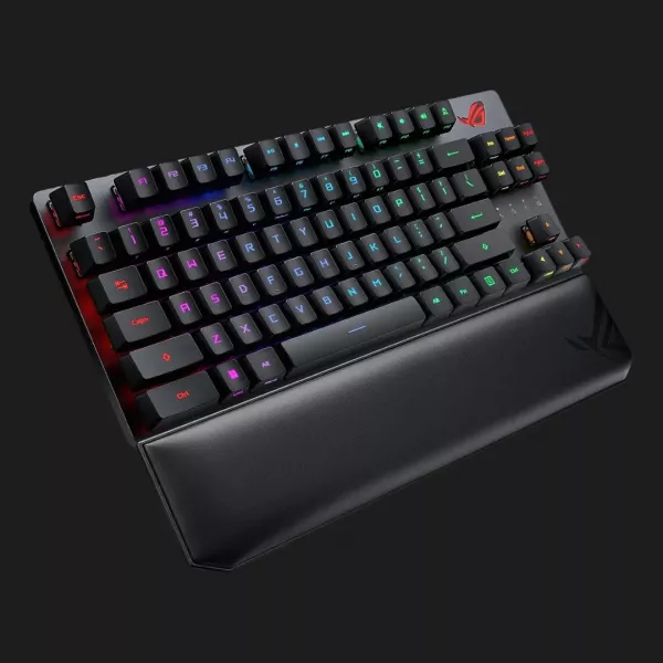 Клавіатура ігрова ASUS ROG Strix Scope RX Red TKL Wireless Deluxe EN PBT (UA)