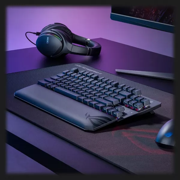 Клавіатура ігрова ASUS ROG Strix Scope RX Red TKL Wireless Deluxe EN PBT (UA)