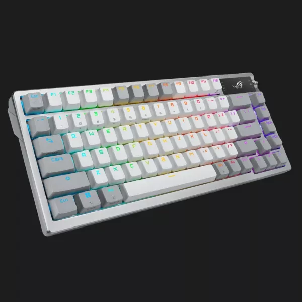 Клавіатура ігрова ASUS ROG Azoth NX Snow EN PBT (White) (UA)