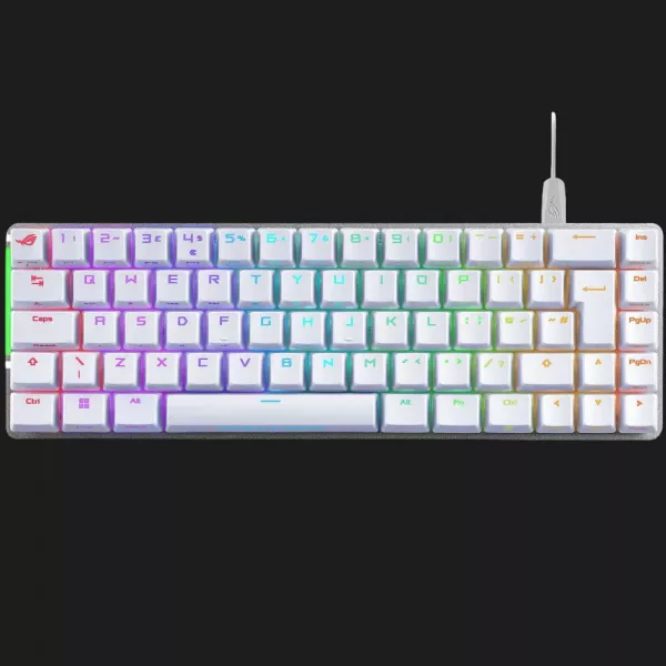 Клавіатура ігрова ASUS ROG Falchion Ace NX Red EN PBT (White) (UA)